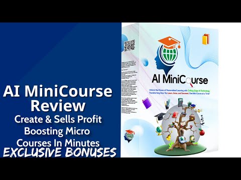 AI MiniCourse Review | Create & Sell Profit-Boosting Micro-Courses In Just Minutes | Exclusive Bonus