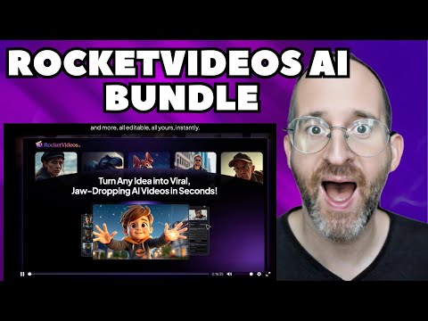 RocketVideos AI bundle –  Turn Any Idea into Viral, Jaw-Dropping AI Videos in Seconds!