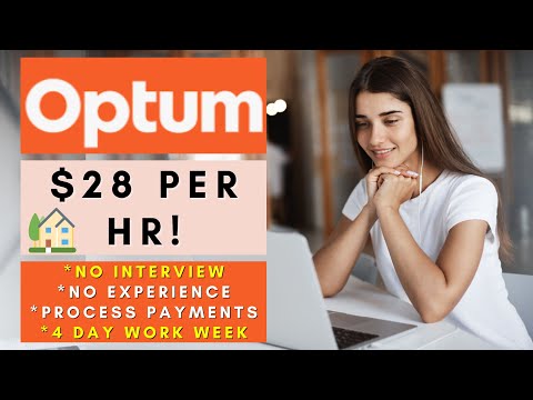 Optum is Hiring Remote! + No Interview No Experience Work From Home Jobs 2025 * 4 Day Work Week