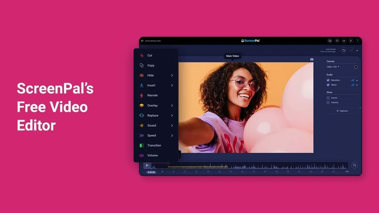 ScreenPal – Intuitive tools help you capture, create, and share videos and images for authentic and effective visual communication.