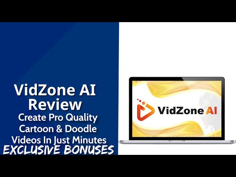 VidZone AI Review | Create Pro Quality Cartoon & Doodle Videos In Just Minutes | Exclusive Bonuses