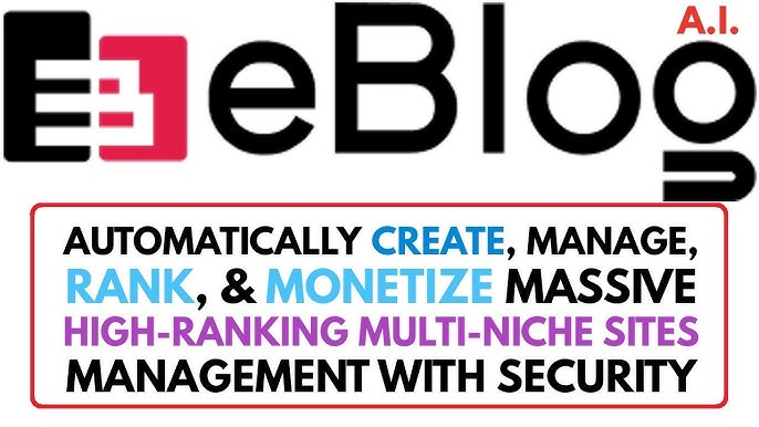 eBlog AI – AI-Powered Blog Creation & Management Tool