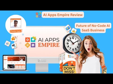 AI Apps Empire Video+Review: The Future of No-Code AI SaaS Business