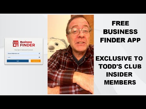 New Business Finder App Finds Local Business Leads In Minutes – Todd's Club Insider EXCLUSIVE