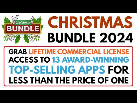 Christmas Bundle 2024 — Grab 13 Top-Selling Apps for Less Than the Price of One