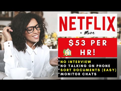 Netflix is Hiring Remote! + No Interview No Phone | Remote Work From Home Jobs 2025