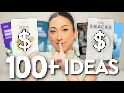 100+ Digital Product Ideas You Could Create This Weekend!