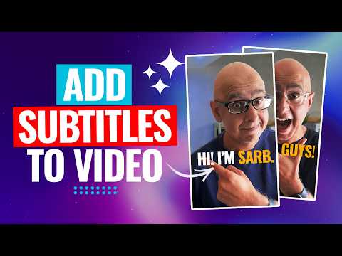 Best AI Caption Generator For Video (How To Add Subtitles To A Video!)