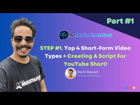 Training Part #1. Youtube Shorts Using AI MutliMinds