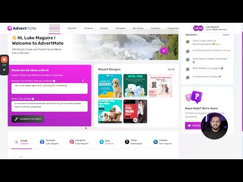 Advertmate Review + Demo + Upgrades (OTOs) + Bonuses | All In One Ad Management Platform