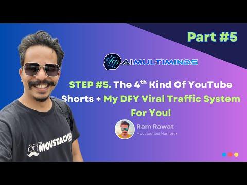 Training Part #5: Youtube Short Using AI MutliMinds!