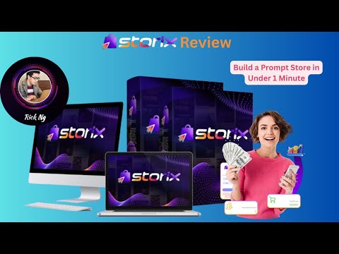 Storix Video+Review: Build a Prompt Store in Under 1 Minute