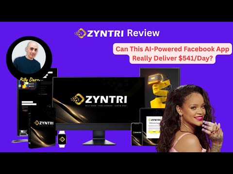 🧠 Zyntri App Video+Review: Can This AI Facebook App Really Make You $541/Day?
