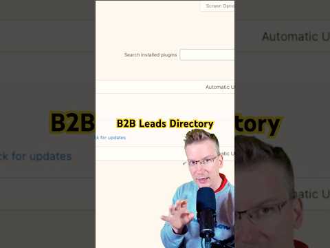 B2B Leads Directory with WP SEO Report #internetmarketing #leads #leadsgeneration #wordpress