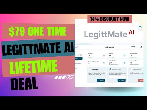🏆🏆 LegittMate AI Lifetime Deal |  Secret Weapon for Sales Teams | $79 Lifetime Deal | 74% Off Now