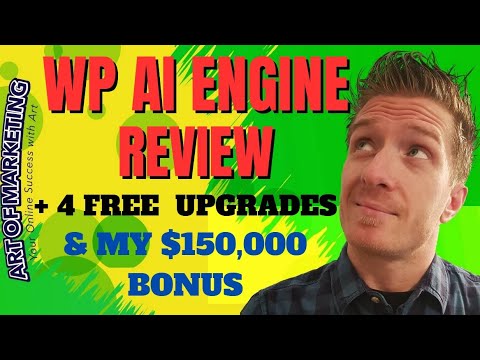 WP AI Engine Review 🚀 Discount 🚀 $150,000 Bonus 🚀 WP AIEngine Review 🚀