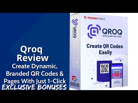 Qroq Review | Create Dynamic, Branded QR Codes & Pages With Just 1-Click | Exclusive Bonuses