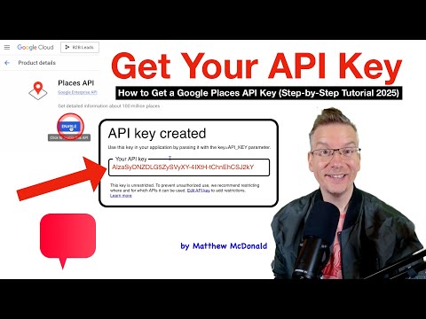 How to Get a Google Places API Key (Step-by-Step Tutorial 2025)