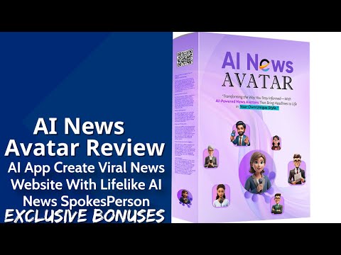 AI News Avatar Review | AI App Create Viral News Website With Lifelike AI News Spokesperson