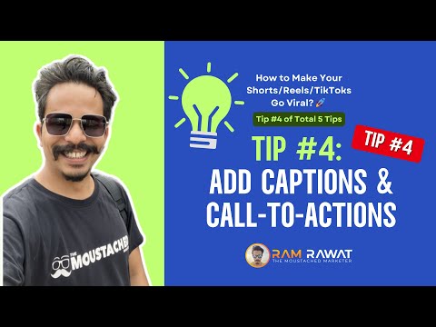 🎯 Tip #4 – Boost Engagement FAST! Add Captions & CTAs for Viral Videos!