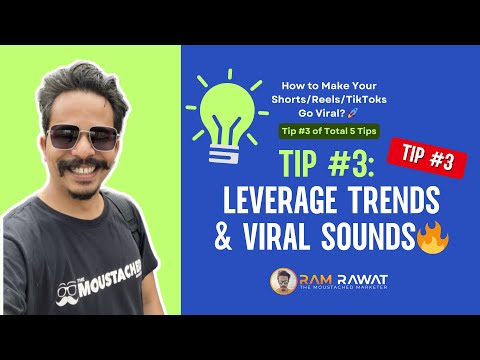 Tip #3 – 🔥 Boost Your Reach with Viral Trends! How to Use Trending Sounds & Challenges – (Tip #3) 🤫