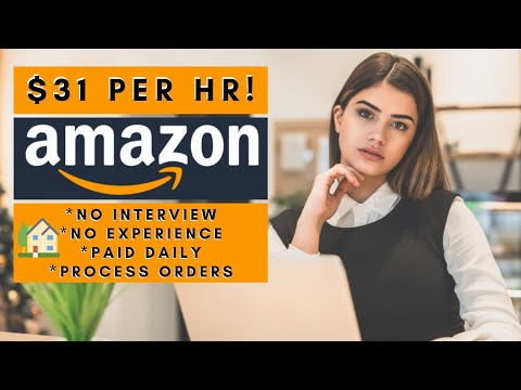 Amazon is Hiring Remote Again! + No Interview No Experience (Paid Daily) Work From Home Jobs 2025