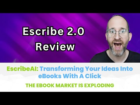 Escribe 2.0 Review: Turn Ideas Into Full eBooks, Sales Pages & Audio in Minutes