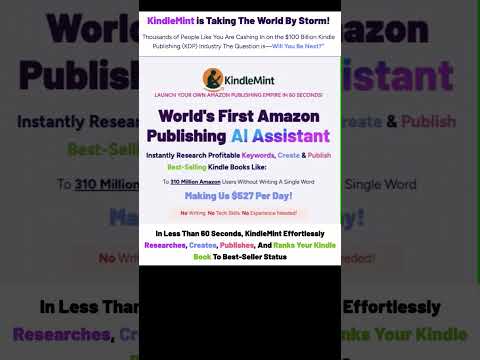 Kickstart Your Amazon Kindle Publishing Journey in Just 60 Seconds!