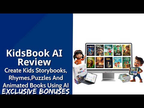 KidsBook AI Review | Create Kids Storybooks, Rhymes, Puzzles & Animated Books Using AI
