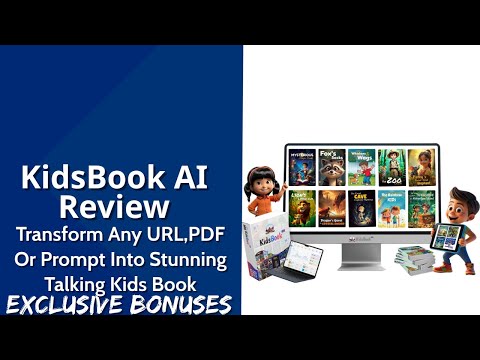 KidsBook AI Review | Transform Any URL, PDF Or Prompt Into Stunning Talking Kids Book