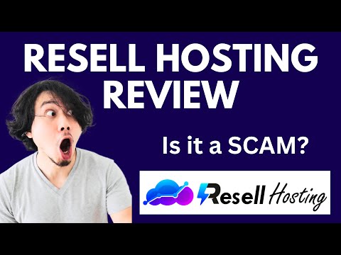 Resell Hosting Review | SCAM ALERT! MUST WATCH
