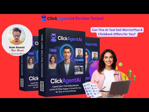 ClickAgent AI Video+Review Tested: Can This AI Tool Sell WarriorPlus & ClickBank Offers for You?