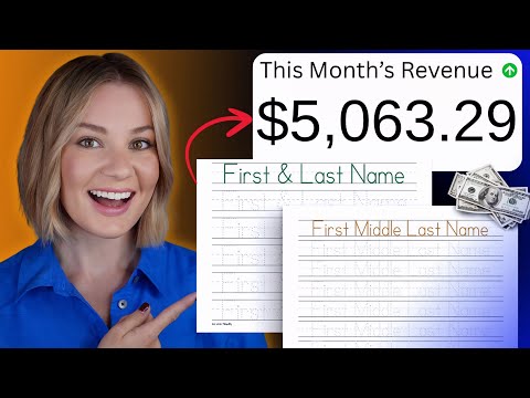 Make & Sell Digital Products Online & Get Paid $5,000/Month
