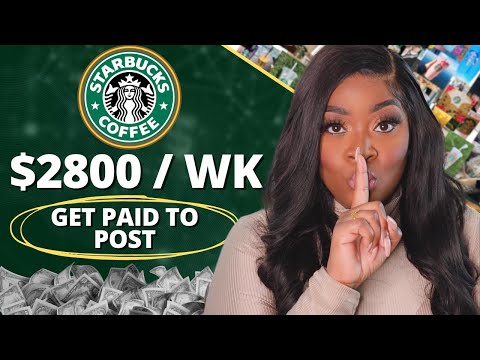 Starbucks Is Hiring for WFH Jobs | They Train You!