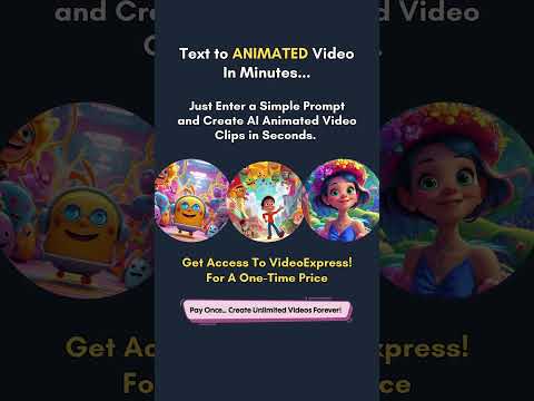 Text to AI Animated Video In Minutes
