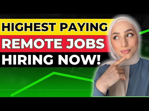 10 Highest Paying Work From Home Jobs in 2025 | Remote Work, Online Jobs