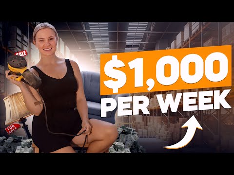 How To Make Money Flipping Furniture EASILY! (Beginner Friendly)