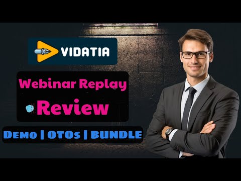 Vidatia Review Webinar Replay ⛔️ Vidatia AI Q&A + Demo + OTO + Bundle 🔴 Vidatia OTO Review