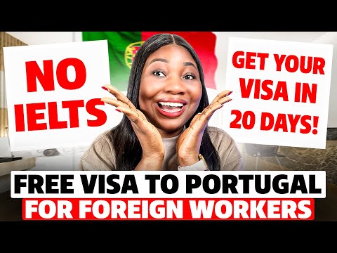 Move to PORTUGAL in 20 Days 🇵🇹 (Free Work Visa, No Age Limit)