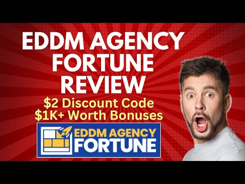 EDDM Agency Fortune Review | Quick DEMO, $2 Discount Code