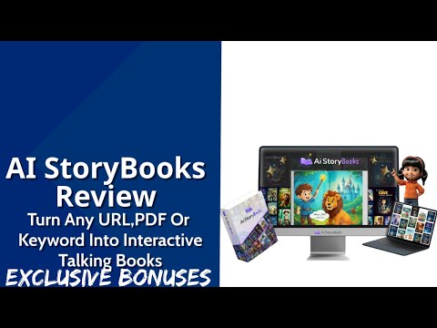 AI StoryBooks Review | Turn Any URL, PDF Or Keyword Into Interactive Talking Books | Exclusive Bonus