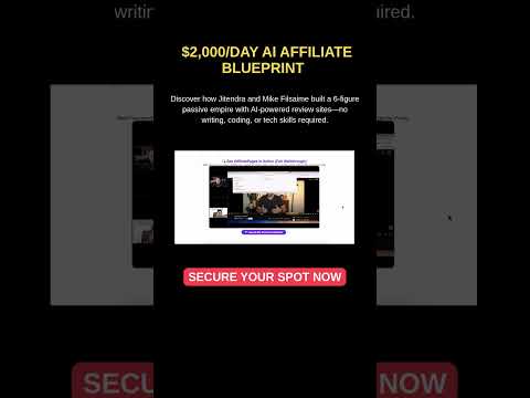 Earn $2,000/Day in Affiliate Marketing!