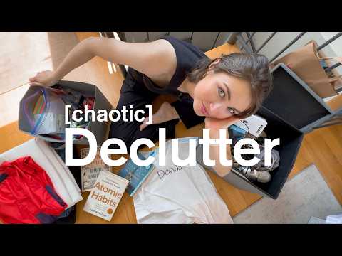 Insane 24 Hour NYC Apartment Declutter (+ tips for people who get sidetracked)