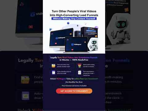 VidMagnet : GAME CHANGER Lead Generation AI Tool