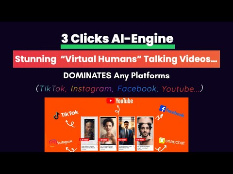 Turn Any Text, URL, or Keyword into AI Talking Human Videos in Seconds