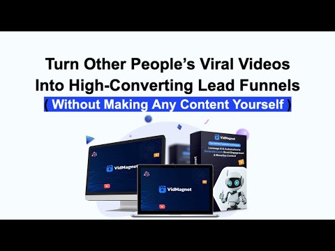 Turn Viral YouTube Videos Into Leads Instantly with VidMagnet! 🚀