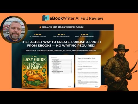 eBook Writer AI Full Review+Demo Video: How to Instantly Create eBooks With AI
