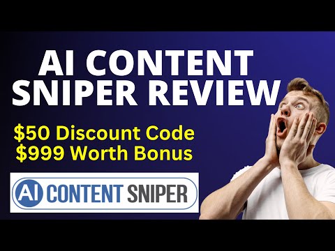 AI CONTENT SNIPER Review | How it Works? Watch Complete DEMO
