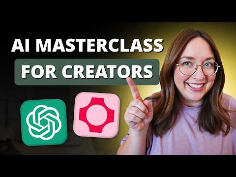NEW ChatGPT Masterclass for Creators (mind blowing hacks)