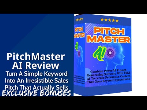 PitchMaster AI Review | Turn A Simple Keyword Into An Irresistible Sales Pitch That Actually Sells